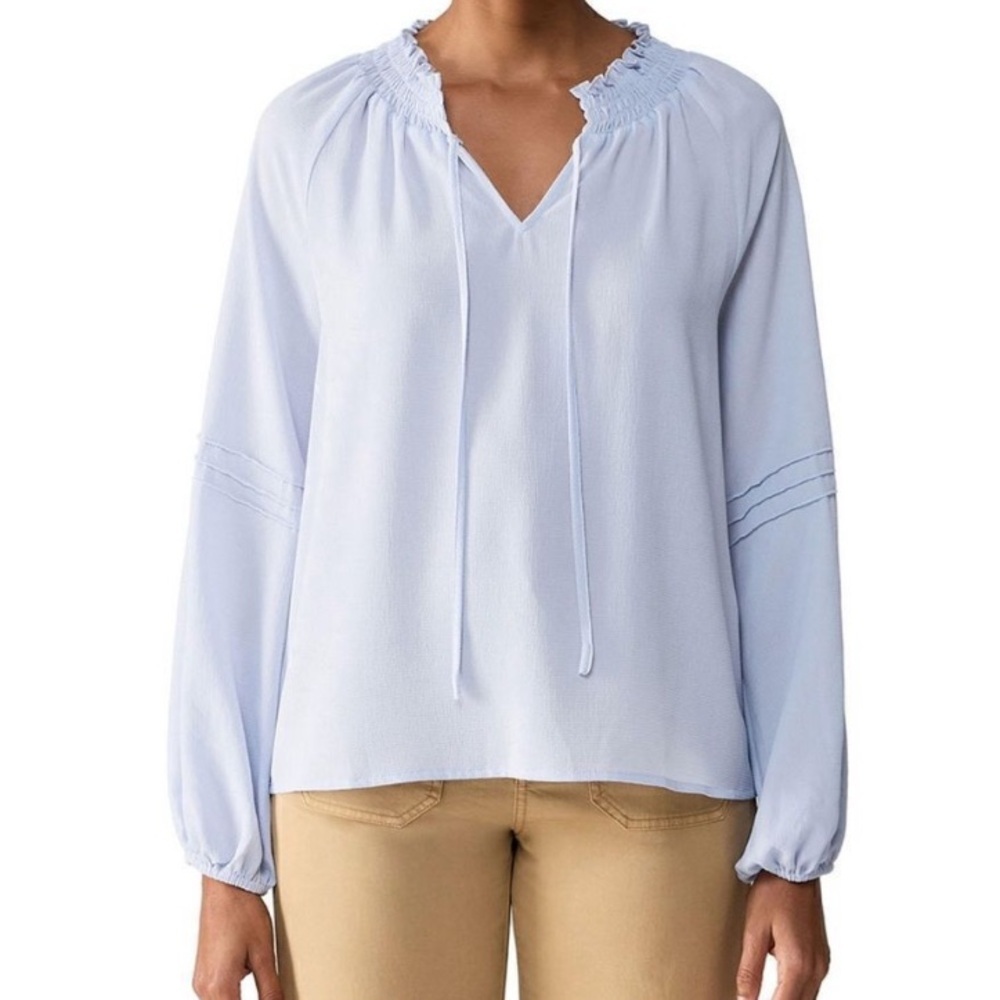 Social standard Women's Light Blue Blouse Size L